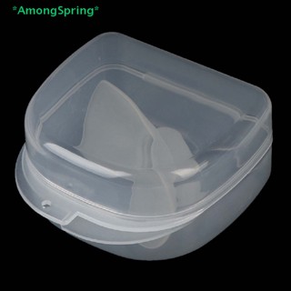 Amongspring&gt; ใหม่ จุกซิลิโคน ป้องกันการนอนกรน สําหรับลิ้น