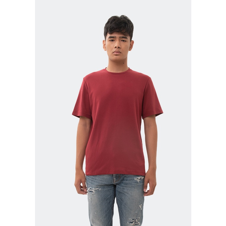 MANZONE LOWKEY เสื้อยืดแขนสั้น - MAROON