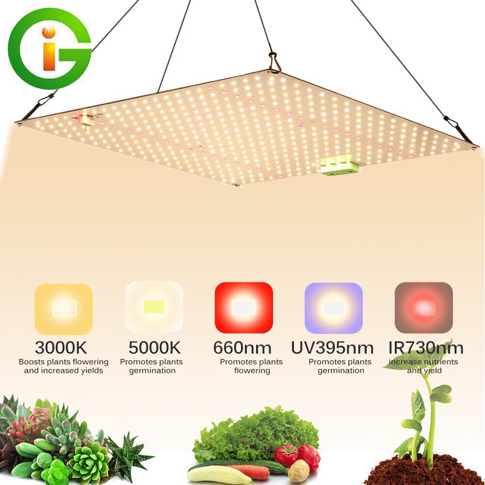 ไฟปลูกต้นไม้ LED Grow Light LM281B Full Spectrum 650W/850W/1200W/1500W สำหรับดอกไม้เรือนกระจกปลูกพืช