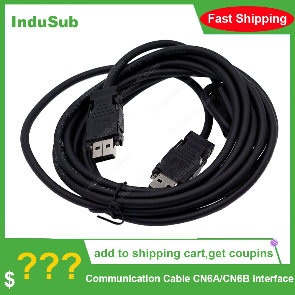 JEPMC-W6002-A5-E Command Type Servo การสื่อสารสาย CN6A/CN6B อินเทอร์เฟซ 0.5 ม.