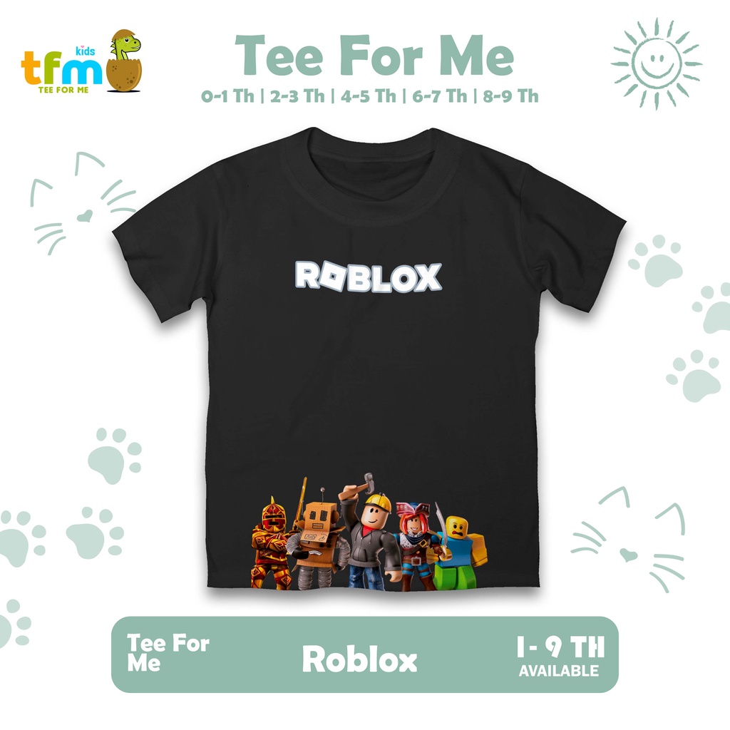 Roblox Squad Game เสื้อยืดเด็กอายุ 0 1 2 3 4 5 6 7 8 9 ปีเด็กชายและเด็กหญิง - Kids Tshirt Tops K230 