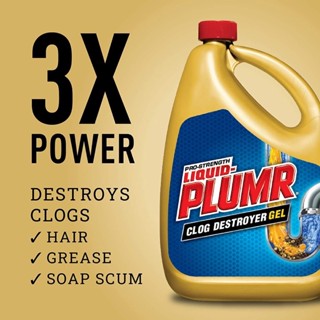 น้ำยาสลายท่อตันขนาด 946ML 💯 Liquid-Plumr® Full Clog Destroyer® ของแท้จากแบรนด์ Clorox ที่ดังในอเมริกา💥