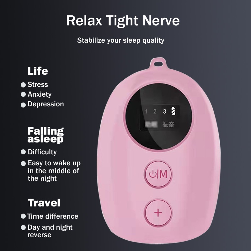 Sleep Aid Device Microcurrent Instrument 2Mode Holding Stress Holding Pressure Relief Sleep
