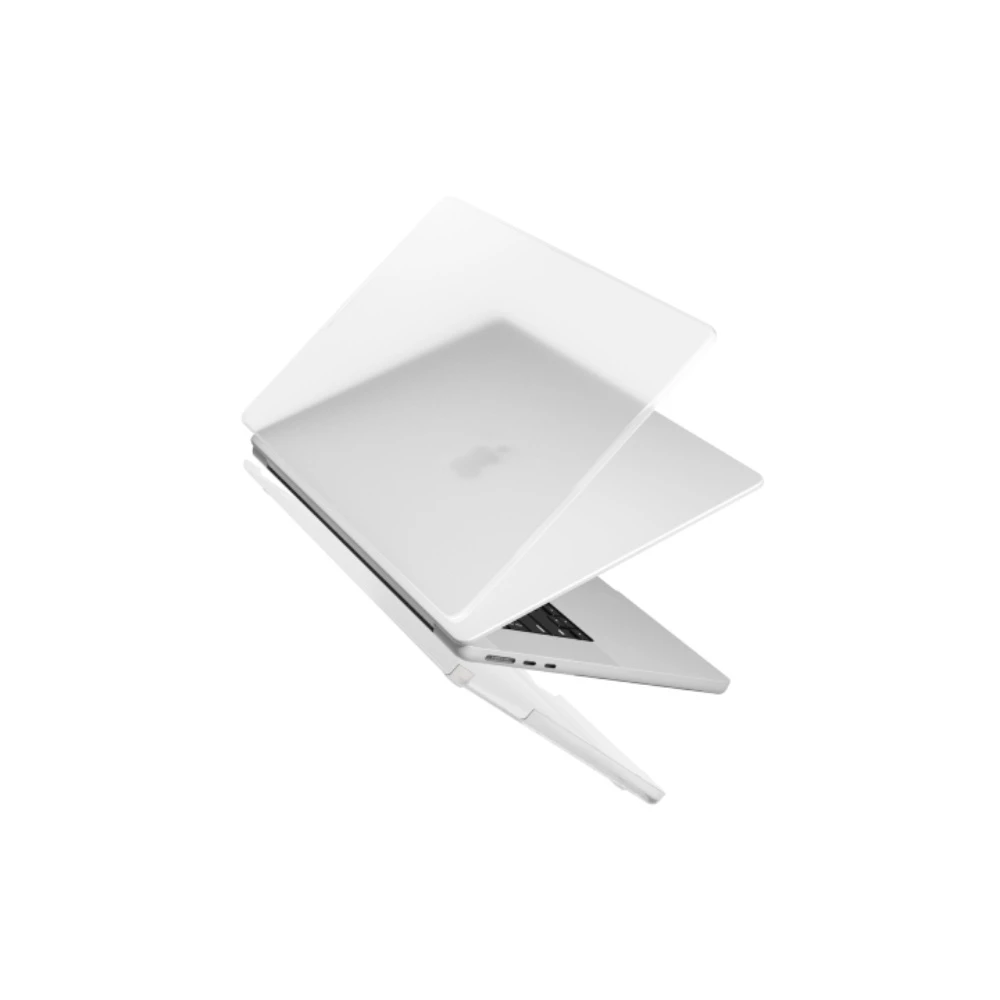 UNIQ Claro เคส ใสขุ่น กันรอยนิ้วมือ สำหรับ Macbook Air 13" (M2-M5) 2022-2026 thumbnail 9