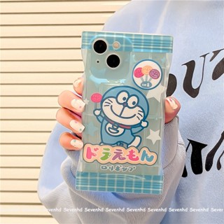 เคสโทรศัพท์มือถือ แบบนิ่ม ลายการ์ตูนโดราเอมอน สําหรับ iPhone 14 13 12 11 Pro Max X XR Xs Max 8 7 6 6s Plus SE 2020