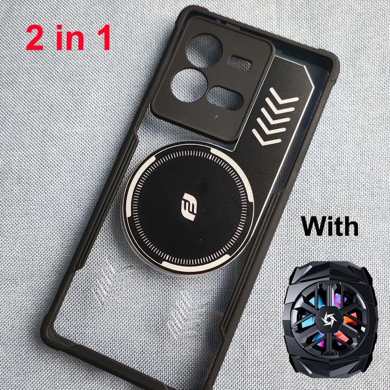 สําหรับVivo iQOO 10 Pro Grapheneกระจายความร้อนสําหรับIQOO 9TกันกระแทกBreathable Cooling Cover iQOO10