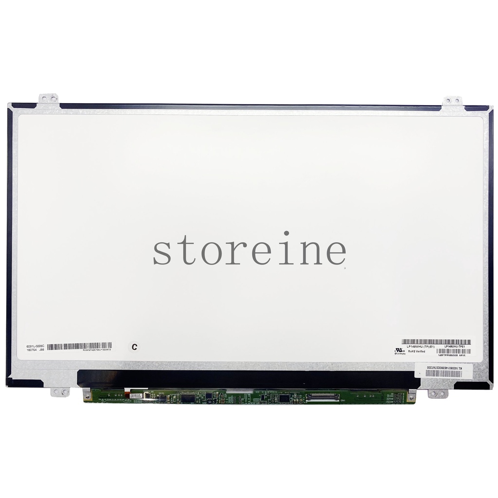 Lp140whu TPE1 NT140WHM-N41 NT140WHM-N31 LP140WH8 TPC1 LP140WHU TPD1 N140BGE-EA3 14.0 นิ้วแล็ปท็อปหน้