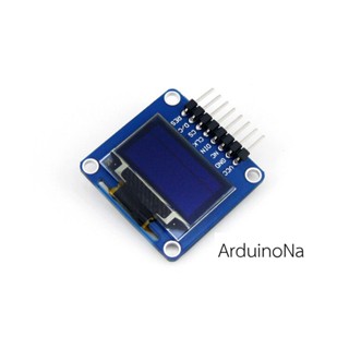 จอ 0.96 inch 7-pin สองสีแบบ SPI และ I2C 0.96 inch two-color OLED module SPI