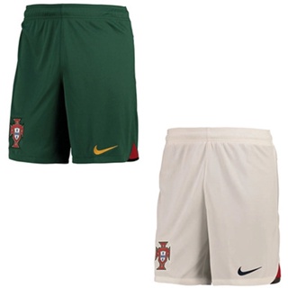 กางเกงกีฬาขาสั้น ลายทีมชาติฟุตบอล Qatar World Cup Portugal Home Away 2022