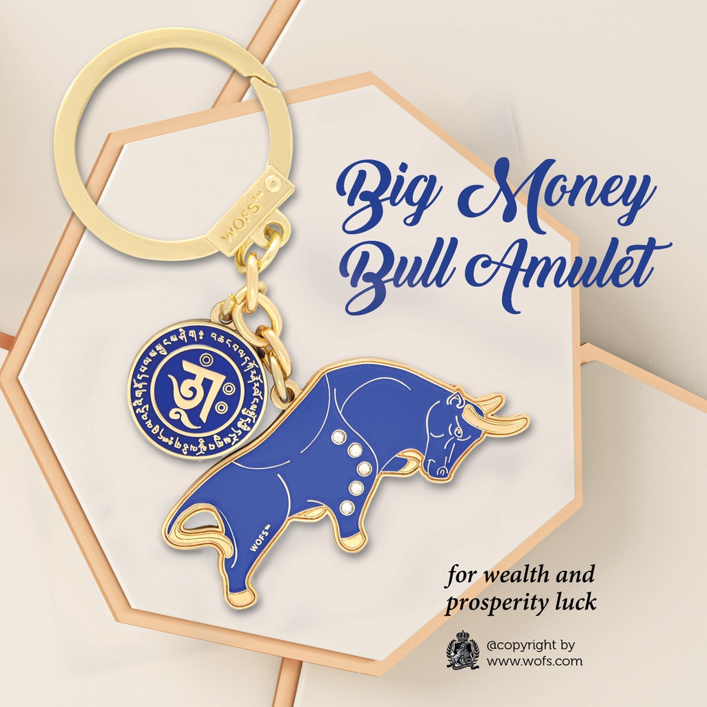 Big Money Bull Amulet - บรรจุใหม่