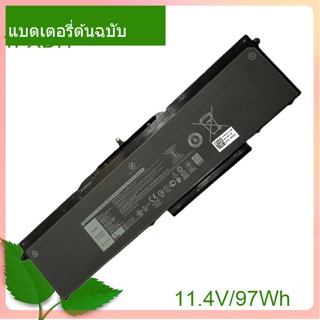 แท้จริง แบตเตอรี่โน้ตบุ๊ค 1FXDH 11.4V/97Wh/8070mAh For Latitude 15 5501 5511 l Precision 3541 3551 01WJT0 1WJT0