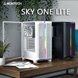 CASE (เคสเกมมิ่ง) MONTECH SKY ONE LITE High-End Budget ATX