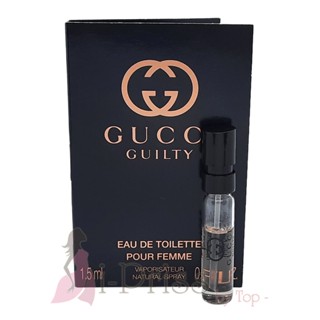 Gucci Guilty EAU DE TOILETTE Pour Femme 1.5 ml.