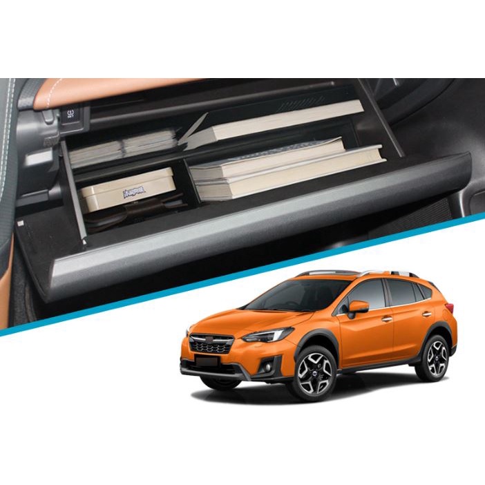 ช่องเก็บของอเนกประสงค์ในลิ้นชัก Subaru XV 2017-20 (พร้อมส่งจากไทย) ไม่มีตัวแบ่งช่องกลาง
