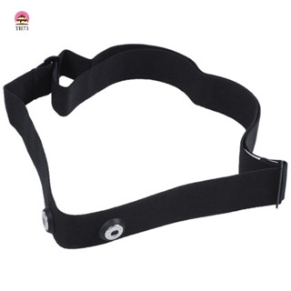 สายรัดหน้าอก สําหรับ Polar Wahoo Garmin สําหรับการตรวจสอบอัตราการเต้นของหัวใจ แบบไร้สาย สีดํา