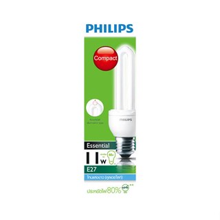 หลอดประหยัด PHILIPS ESENTIAL 11 วัตต์ COOLDAYLIGHT