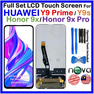 Ngs ชุดหน้าจอ LCD สําหรับ HUAWEI Y9 Prime 2019 HUAWEI Y9s HUAWEI Honor 9x Honor 9x Pro