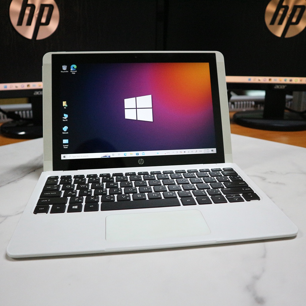 โน๊ตบุ๊ค HP หน้าจอทัชสกรีน ถอดจอใช้เป็น  Tablet ได้  โน๊ตบุ๊คพกพาง่าย 2-in-1 Notebook  โน๊ตบุ๊คหน้าจอทัชสกรีน