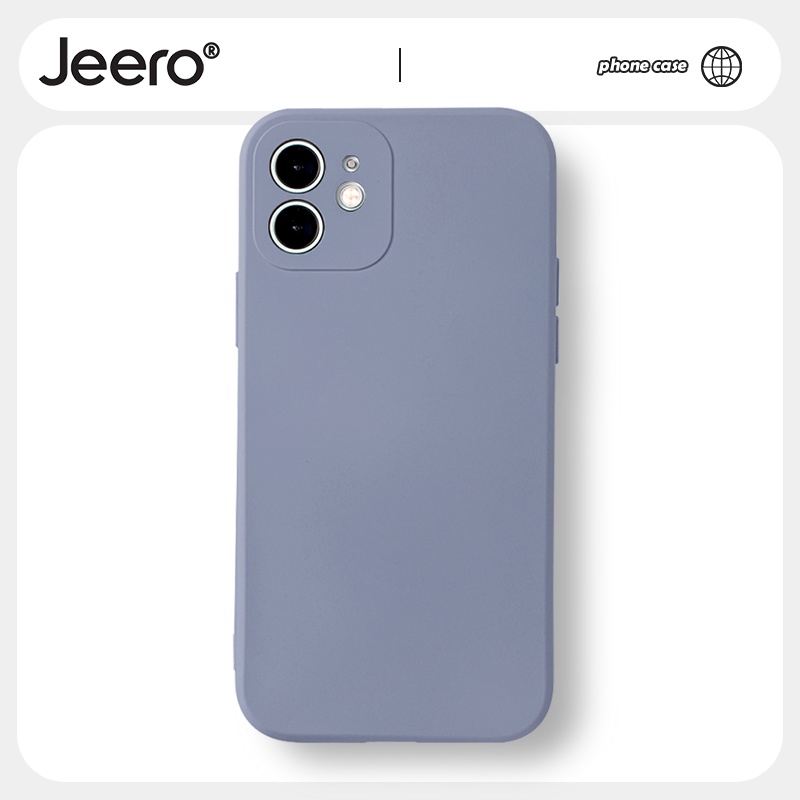 JEERO เคสไอโฟน เคสซิลิโคนนุ่มกันกระแทก เคสโทรศัพท์ Compatible for iPhone 16 15 14 13 12 11 Pro Max SE 2020 X XR XS 8 7 ip Plus YCS16