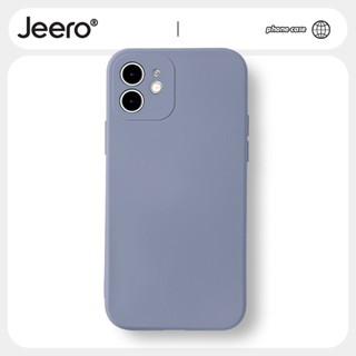 JEERO เคสไอโฟน เคสซิลิโคนนุ่มกันกระแทก เคสโทรศัพท์ Compatible for iPhone 15 14 13 12 11 Pro Max SE 2020 X XR XS 8 7 ip 6S 6 Plus YCS16