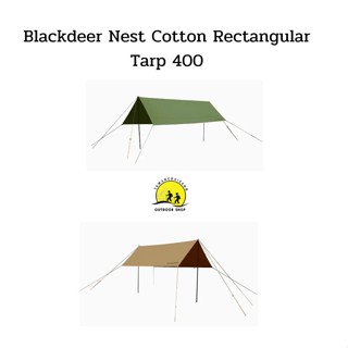 Blackdeer Nest cotton Rectangular tarp 400 ทาร์ปกันแดดกันฝนผ้าโพลีคอตตอน