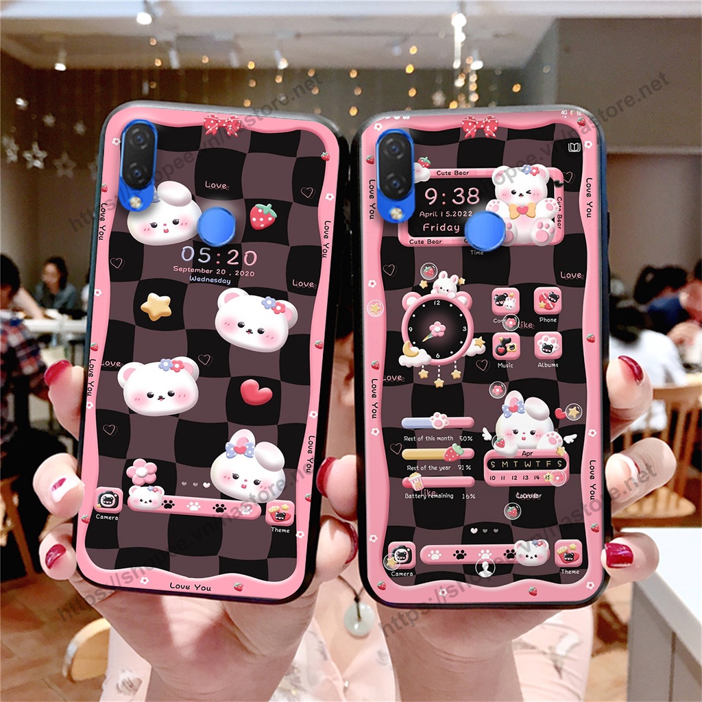 เคส Huawei Nova 3 / Nova 3E / Nova 3i นาฬิการาคาถูกน่ารัก