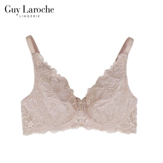 Guy Laroche Lingerie เสือชั้นใน กีลาโรช Fullock Bra บราลูกไม้ เก็บทรง ไม่มีฟองน้ำ รุ่น GB7T68