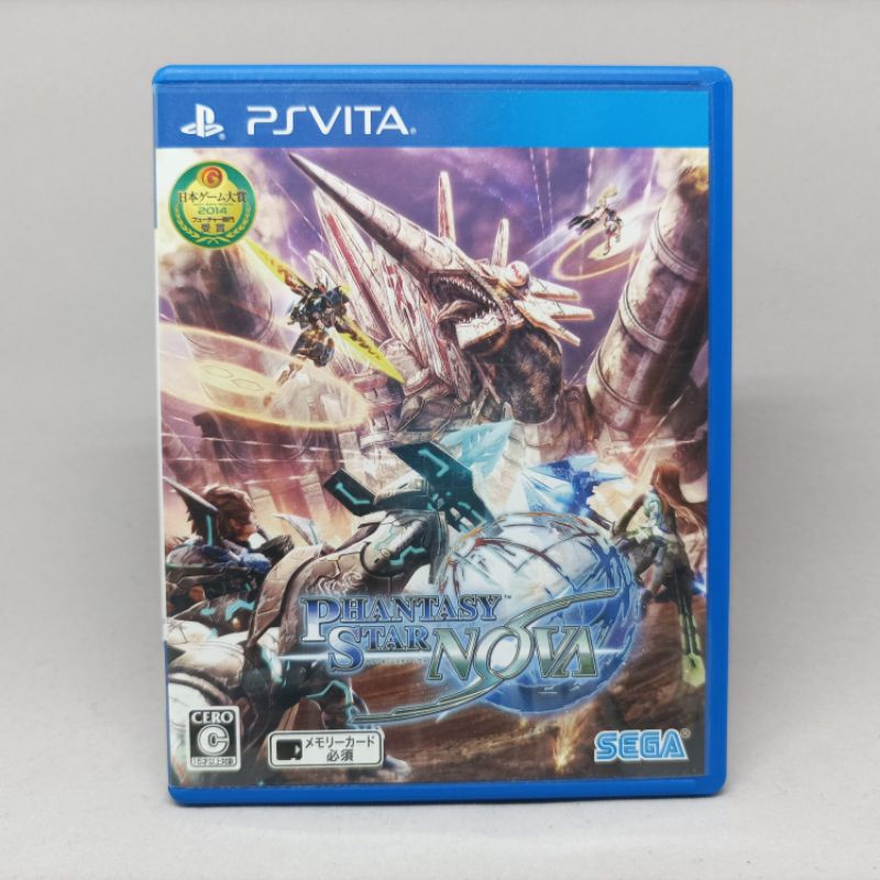 Phantasy Star NOVA PS Vita | แผ่นเกมเพลสเตชั่นวีต้า แท้ | Zone 2 | Japan