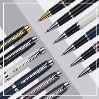 ปากกาแกะสลัก 【2 รีฟิล + 1 กล่องของขวัญ】Parker IM Rollerball Pen for Business Signature [ของแท้ 100%]
