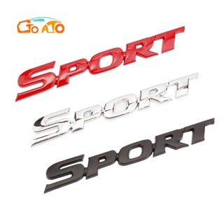 GTIOATO Sport 3D โลโก้รถ โลโก้ติดรถยนต์ โลโก้ ตราสัญลักษณ์ สติ๊กเกอร์โลหะ สติ๊กเกอร์โลโก้รถ โลโก้ติดรถยนต์สําหรับ Logo โลโก้ ของแต่งรถยนต์ แต่งรถยนต์