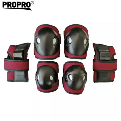 อุปกรณ์เซฟตี้เข่าและศอก Propro Skateboard Pads Dragon Kids Blackpink S 2