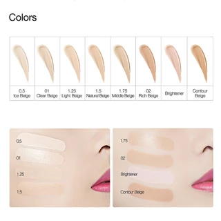 พร้อมส่ง แท้ คอนซีลเลอร์ในตำนานThe saem Cover Perfection Tip Concealer , Cover Perfection Fixealer 6.5g นำเข้าจากเกาหลี