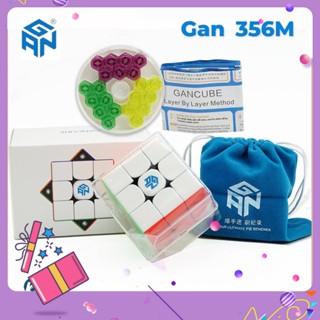 Tikok New‼️ GAN356 M รูบิก รูบิค มีแม่เหล็ก GAN356M Cube GAN 356M Magnetic speed Magic Cube Rubik