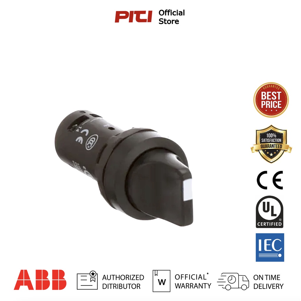 ABB Selector Switch C3SS2-10B-11 (1NO+1NC) 1SFA619211R1076 / (Pre Order 60 วัน)