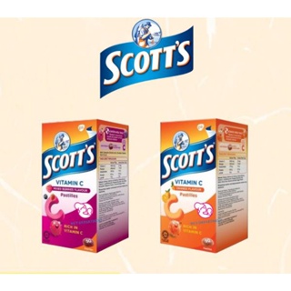 เป็นวิตซีที่อร่อยมาก! Scotts Vitamin C Gummies วิตามินซีสำหรับเด็ก 50เม็ด exp03/2024