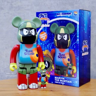 BE@RBRICK 400%+100% SPACE JAM : Marvin The Martian [New]