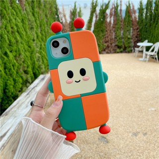 Cartoon เคส For Vivo V27 V25 V23 Y76 Y72 5G Y31 Y21 2021 Y12A Y12S Y20 Y20i Y17 Y15 2020 Y12 Y11 2019 การ์ตูน เคสมือถือ Cute Cartoon robot Soft Silicone Case