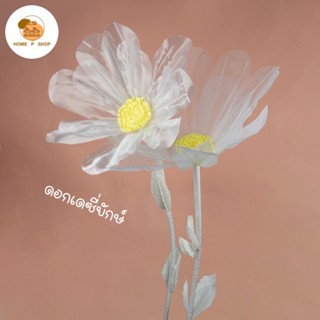 -Home P Shop- พร้อมส่ง! ดอกเดซี่ยักษ์สีขาว สำหรับตกแต่งคาเฟ่ สตูดิโอ งานแต่ง