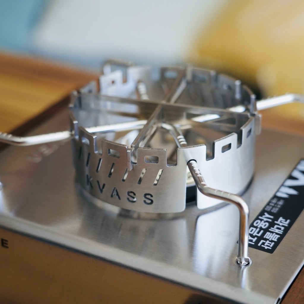 KOVEA แหวนกันลม CUBE Cassette เตาแหวนกันลมกระจกเตาแก๊สอุปกรณ์เสริม Camping Outing อุปกรณ์