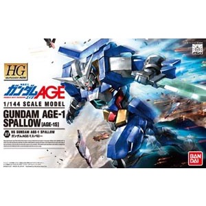 HG 1/144 AGE 007 Gundam AGE-1 Spallow [BANDAI] Gundam Gunpla กันดั้ม กันพลา เอจ