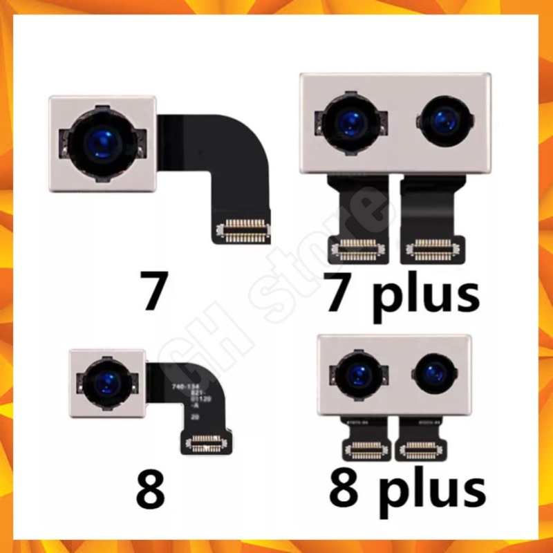 กล้องหลัง 7+,8+,7plus,8plus,7p,8p 7,8,se(2020) se2 xr camera สำหรับเครื่องที่กล้องเสีย