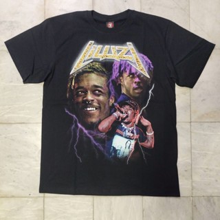 เสื้อยืดโอเวอร์ไซส์🔥 เสื้อ liluzi เสื้อLIl Uzi Vert rapper  t - shirts unisex ,📍ป้าย Rock Yeah 📍 🔥S-4XL