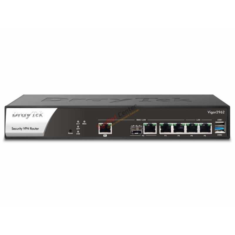 DrayTek Vigor2962 Dual-WAN Load Balance VPN Router รองรับ Internet 2.2Gbps #4