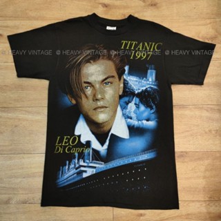 TITANIC BOOTLEG เสื้อลายหนังภาพยนตร์ เสื้อวง เสื้อทัวร์ ของแท้