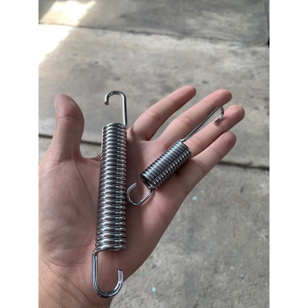 น็อตพร้อมสปริง## ขาตั้งเดี่ยว ขาตั้งคุ่ สแตนเลส  Mio Fino Nouvo