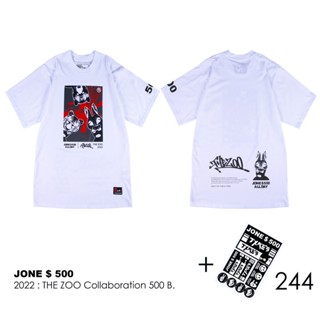 Dr.Street JONE 500 เสื้อโจร คลอเล็คชั่นล่าสุด เสื้อยืดสกรีนลาย 2022 Collection 243 244