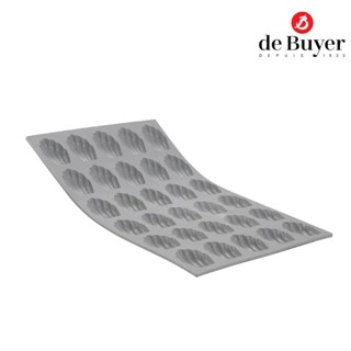 de Buyer 1832.01D ELASTOMOULE - 9 Madeleine Mould/พิมพ์แมเดลีน
