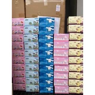 Green Air Mask หน้ากากอนามัยแซนริโอ้ Sanrio สำหรับเด็ก ทรง flat ลายลิขสิทธิ์แท้ 30ชิ้น/กล่อง