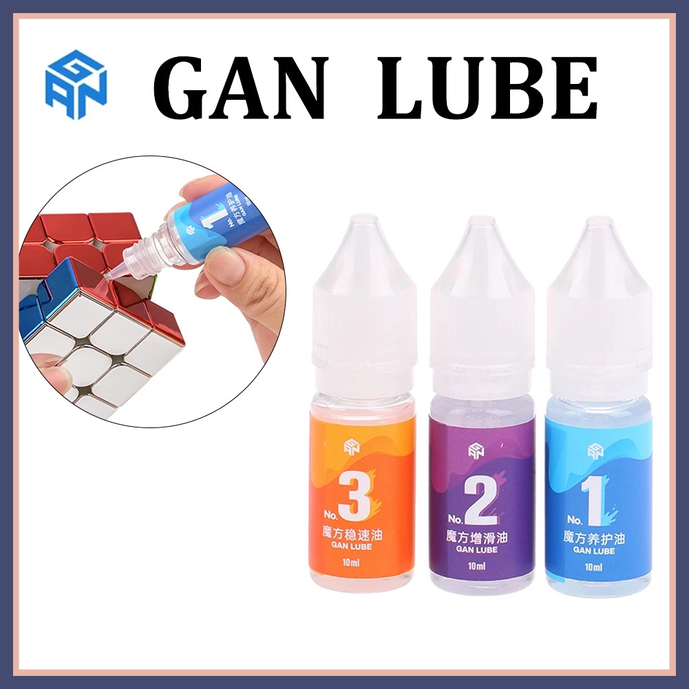 10ml Speed Cube Lubricant Maintenance Lube Oil Rubik's Cube Smooth GAN