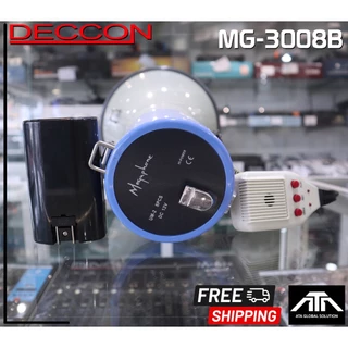 DECCON MG-3008U MEGAPHONE เมกะโฟน โทรโข่งอัดเสียงได้ โทรโข่ง 70วัตต์ 9นิ้ว MG-3008U โทรโข่ง